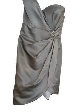Love Special Occasion by Enzoani Strapless Satin Cocktail Dress